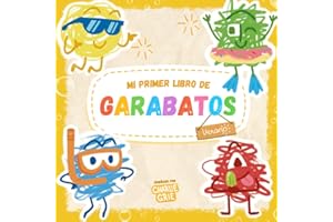 Mi primer libro de garabatos 2. Especial Verano: Libro de colorear para niños a partir de 1 año. Idea de regalo para niños y niñas. Pinta animales, alimentos y objetos.