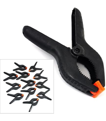 20 Pcs Spring Clamps, 2 Inch Heavy Duty Nylon Spring Clips, Plastic - View #12