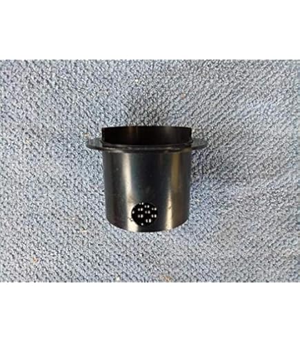 Braciere A Pellet Portatile - Design Rotondo, Metallo Resistente, Per Esterni E Giardino - Foto 7