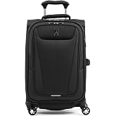 Travelpro Maxlite 5 2 Piece Expandable Soft Luggage Set, Cabin Suitcase with 4 Spinner Wheels and Travel Bag Under Seat, Ligh