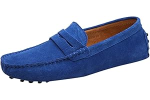 FRAUIT Mocassini Uomo Estivi Eleganti Soletta Morbida Scarpe Antinfortunistica Uomini Leggere Traspiranti Scarpe Ragazzo Estive Eleganti Senza Lacci Pantofole Chiuse Estive Loafers for Men Slip On