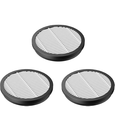 Lot De 3 Filtres HEPA Lavables Pour Aspirateur Sans Fil Lubluelu Mate 40 – Filtration 99,97%