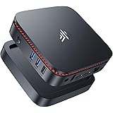 NiPoGi Mini PC Con WiFi 6 16GB RAM+512GB M.2 Nvme SSD, Ιntel Alder Lake-N100 (Beats N5095, fino a 3.4GHz，4C/4T),Mini Computer