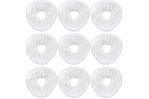 MIBUMIKI (9 sztuk) Nadające się do prania podkładki do mopa wielokrotnego użytku do Narwal Freo Z Ultra/Freo X Ultra/Freo X Plus/Freo / Z10, mocne ściereczki do usuwania plam z mikrofibry premium