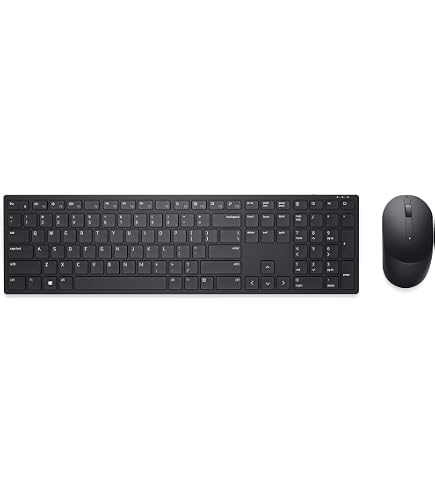 Dell KM7120W Compact Wireless Keyboard and Mouse Set