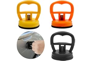 DAWRIS 3pcs Car Dent Puller, Car Repair Dent Removal Tools Powerful Car Dent Removal Suction Cups 5.5CM Dent Puller Suction Cup Car Dent Removal Kit Car Body Dent Repair Remover