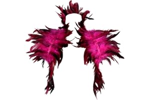 BBOHSS Femmes Plumes Harnais En Pour châle Punk victorien véritable plume naturelle haussement d'épaules châle Halloween Carnaval De Gothique Danse Accessoires