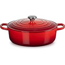 Le Creuset Signature - Cocotte ronde avec couvercle, volume 6,7 l, cerise 21177280602430