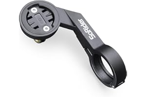 CYCLAMI Out Front Bike Mount Compatible with Garmin Edge GPS Bike Computer,XOSS G/G+,IGPSPORT,CooSpo,Bicycle Bracket Plastic Combo Extend Mount Bike Accessories