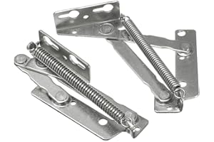 TOOLOFLIFE BE-TOOL Cerniere Doppia, Cerniera a Molla 1Paris Cerniere per Porte Superiori Lisce Silenziose da 80 Gradi Per Divano Pieghevole, Letto, Ante Dell'armadio