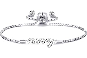 Philip Jones Silver Plated Nanny Bracelet Created with Zircondia® Crystals