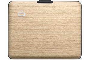 ÖGON Smart Wallets - Portefeuille en Aluminium Big Stockholm - Format Carte d'identité et Permis de Conduire - Porte-Cartes Anti-RFID - Capacité 10 Cartes et Billets