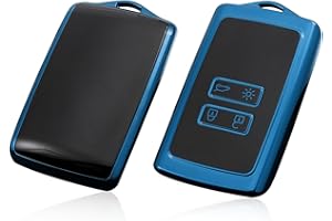 GAFAT Dacia Duster 3 Duster 2/ Dacia Bigster 2018-2025 2026 Coque de Clé, Coque de Protection, Dacia Duster 2025 Housse de Protection de Clé en TPU Gel de Silice, Dacia Duster Accessoires (Bleu)