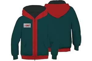 AOKLEY Felpa con Cappuccio da Ragazzo Spider Miles Morales Felpa con Zip con Stampa 3D Maglione per Ragazzi Manica Lunga Casual Tasche Giacca Supereroe Cosplay Cosume