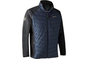 Deerhunter Moor Padded Jacket with knit Dark Prune