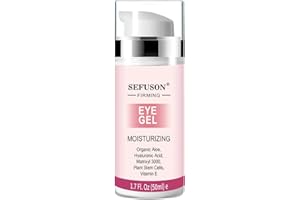 SEFUSON Eye Gel, Best Eye Cream for Appearance of Dark Circles, Puffiness, Wrinkles and Bags. Super Eye Cream Moisturizer Serum for Men & Women