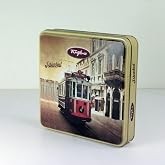 Tuğba Kuruyemiş TRAMVAYLI KUTUDA ANTEPFISTIKLI KARIŞIK LOKUM 500GR