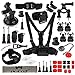 Produktbild PULUZ 45 in 1 Accessories Ultimate Combo Kit (Chest Strap + Suction Cup Mount + 3-Way Pivot Arms + J-Hook Buckle + Wrist Strap + Helmet Strap + Surface Mounts + Tripod Adapter + Storage Bag + Handlebar Mount + Wrench) for GoPro HERO4 Session /4 /3+ /3 /2