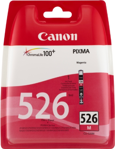 Canon CLI-526 M Tintenpatrone 9ml, magenta