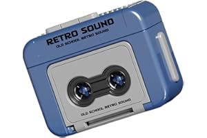 AYPOHU Portable Miniature Cassettes Player Vintage Music Recorders For Collectors And Hobbyists Music Playback