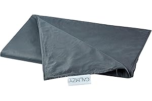 ‎CALMZY Calmzy Bettbezug für Gewichtsdecke 150x200cm - Bezug für Schwere Decke für erholsamen Schlaf & schnelles Einschlafen - Therapiedecke für Erwachsene – Weighted Blanket - Dunkelgrau