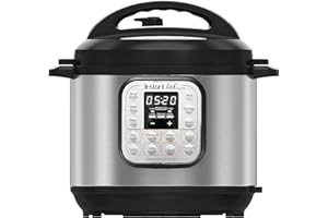 ‎INSTANT POT Instant Pot Duo 30 Elektro-Multikocher 3L - Schnellkochtopf, Schongarer, Reiskocher, Sautierpfanne, Joghurtbereiter, Dampfgarer und Speisewärmer, aus Edelstahl, Silver