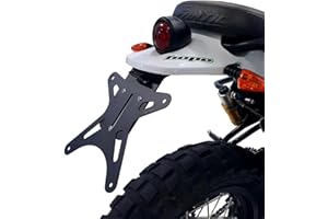 Soporte de matrícula corto deportivo para Fantic Caballero 125-250-500 2018-2023 | SEPTAR