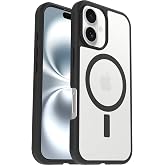 OtterBox iPhone 16 Uyumlu Sleek Serisi MagSafe Kılıf, Darbeye ve D&uuml;şmeye Karşı Koruyucu Ultra İnce Koruyucu Kılıf, Şeffaf/Siy