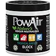 PowAir Block Natural Odour Neutraliser - Tropical Breeze Scent 170g - Odour Control for Small Rooms and Areas - Natural Essential Oils