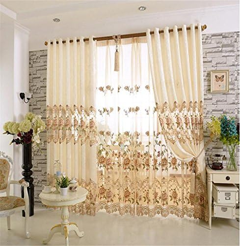 Tulle curtains for living Room sheer curtains for Luxury Window Curtains bedroom can custom wedding decoration,W3.0 * H2.7m,Curtain , yarn