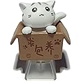 Mirai Past Cat Keycap Esc keycaps DIY Personality Custom Cartoon Anime Keycap Replacement Bottom Backlit Keycaps Gift for Mechanical Keyboard KeyCap OEM R4 Height (Transparent) (White)