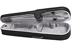 PURE GEWA Estuche de violín con forma CVF 02 para tamaño 1/8 negro