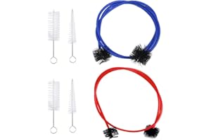 EIHI 2 Set Kit Pulizia Tromba Accessori di Pulizia per Ottoni Kit di Spazzola per Valvola di Pulizia e Manutenzione per Strumenti a Fiato (Trombe Bugles Coni Euphoniums Tubas)