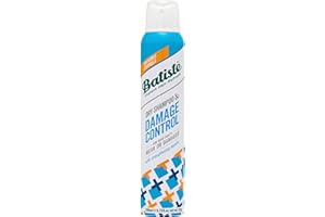 Batiste - Champú Seco Damage Control - Champú en seco enriquecido queratina fortalecedora - Champú Ecofriendly - Nuova formula invisible - Champú para cabello debil o dañado - 200ml