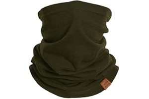 ACUSHLA 100% Merino Wool Neck Gaiter Ski Face Mask Scarf Neck Warmer for Men & Women All Weather