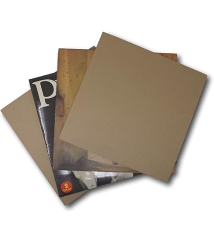 12 In Record Sleeves 50 X 12" Stiffeners - Thick Cardboard LP - Foto 4