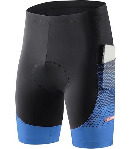 Fietsbroek voor heren, 3D-gel gewatteerde MTB-fietsbroek met Fietsbroek voor heren, 3D-gel gewatteerde MTB-fietsbroek met
