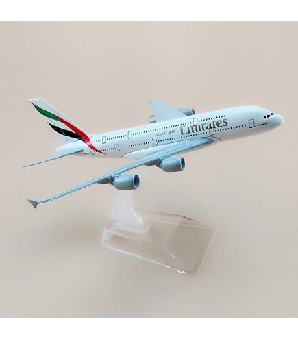 Emirates A380 機体モデルキット herpa Snap-Fit Model Airplane Emirates Airbus A380 - New 2023