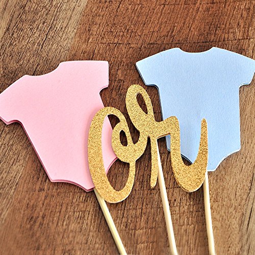 Buy Confetti Momma Gender Reveal Cake Topper. Gender Reveal Ideas