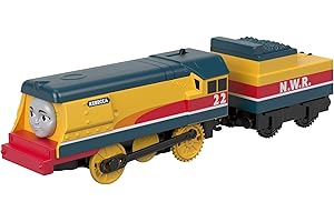 THOMAS UND SEINE FREUNDE Thomas & Friends Rebecca GDV30, Thomas the Tank Engine & Friends Trackmaster Motorised Train Engine, Multicolour