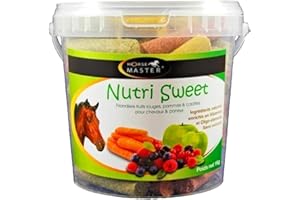 FARNAM Nutri Sweet Triple Saveurs 1 kg - offrez un bonbon à votre cheval