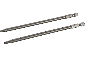 Silverline Triton 708367 quadrato di inserti per cacciavite, 152 mm, doppia pckg, Multicolore