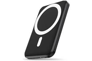 Podoru Power Bank for Magsafe 5000mAh, Mini Bateria Externa mag-Safe con USB-C Cable PD 20W Bateria Portatil Carga Rapida Inalámbrico Powerbank Magnético para iPhone 16/15/14/13/12/Plus/Pro/Pro MAX