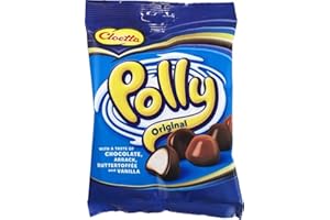 Cloetta Polly - Centro Blando Dulces Cubiertos De Chocolate 200g