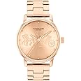 Coach GRAND WOMENS ROSE GOLD DIAL IONIC PLATED ROSE GOLD STEEL Watch - 14503076