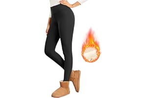 Getervb Leggins Termicos Mujer Invierno Cintura Alta Pantalon Deporte Mujer Cálido Leggings Calientes Elásticos Mallas Ropa Termica Yoga Fitness