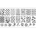 Born Pretty Nail Art Stamp Template Image Plate Forest Pattern Trees BP-L015