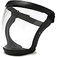 Face Shield Visor, Clear Full Face Protective Shield, Reusable Anti-Fog and Anti-Static Transparent Face Mask, Adjustable Breathable Face Mask whit 2 Filter Cotton Cloth for Eye and Face Protection