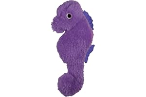 EcoBuddiez - Koń morski Deluxebase. Mini pluszowa zabawka wykonana z plastikowych butelek z recyklingu. Śliczne ekologiczne pluszowe zwierzę w kształcie dla małych dzieci.