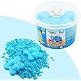 Storio Art & Craft Activity Kinetic Sand with Free Shape Mold Kit |Dynamic Play Magic Sand - 500g |Toys for Kids Indoor Beach Play Kit| Birthday Gift Toy for Kids Boys & Girls 3+ Yrs - Blue